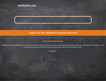 Tablet Screenshot of matbattle.com